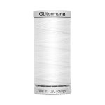 Нитки суперкрепкие Gutermann Extra Strong M782 №40 (100 метров), 5 кат. | _800 белый (Arta 001)