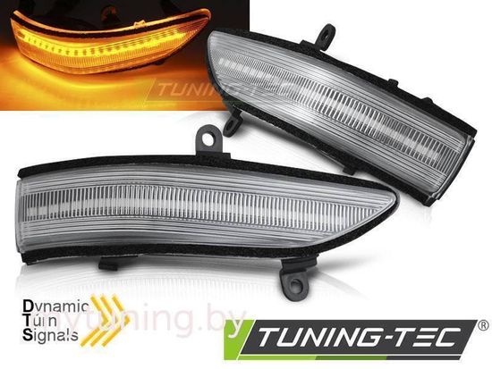 Повторители поворота IN THE MIRROR WHITE LED SEQ для FORESTER / OUTBACK / LEGACY