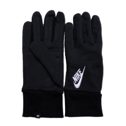 Перчатки беговые Nike "M Club Fleece TG", мужские, хлопок, полиэстер, флисовая подкладка