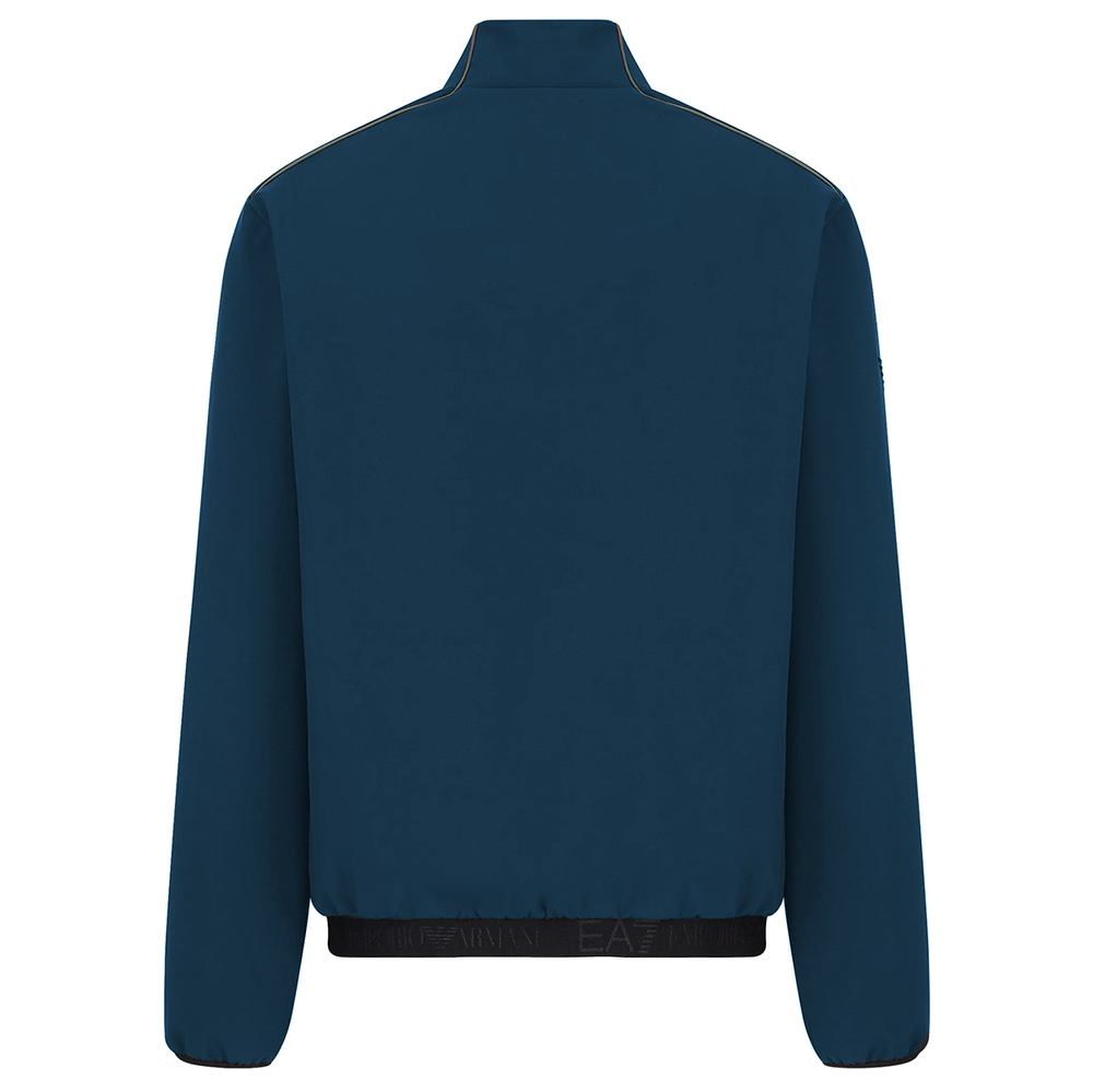 Мужская теннисная куртка EA7 Man Woven Bomber Jacket - Moonlit Ocean