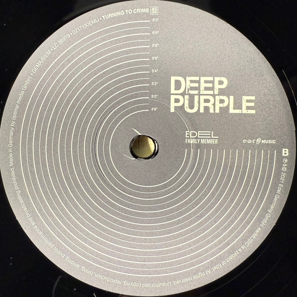 Deep Purple - Turning To Crime 2LP (Европа 2021г.)