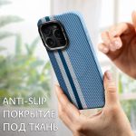 Дизайнерский чехол для IPHONE 15 PRO MAX с камерой-подставкой и MagSafe