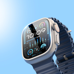 Защитное закаленное стекло от Dux Ducis для смарт часов Apple Watch Ultra 49mm, серия Eapa Screen Protector