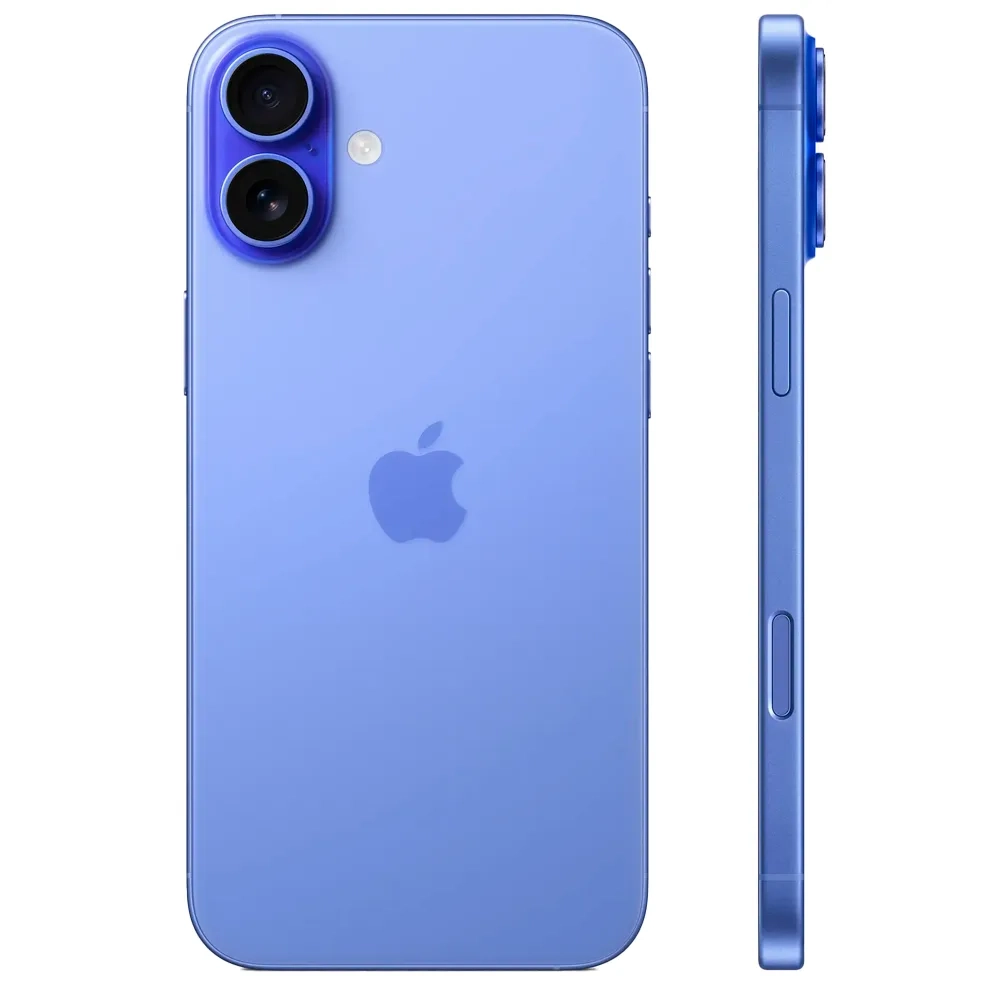 Смартфон Apple iPhone 16 Plus 512GB, Dual Sim, Ultramarine (Фиолетовый)