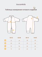 Комбинезон из флиса (синий)