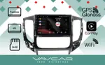 Магнитола для Mitsubishi L200 2015-2019 (климат) - Vaycar VA47-1198 на Android 13, 4G SIM-слот