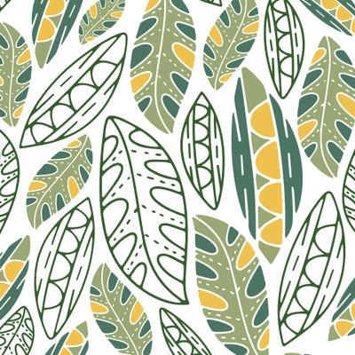 Abstract leaves