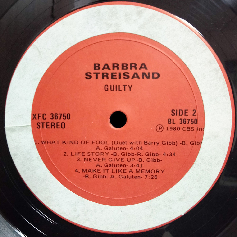 Barbra Streisand / Guilty (LP)