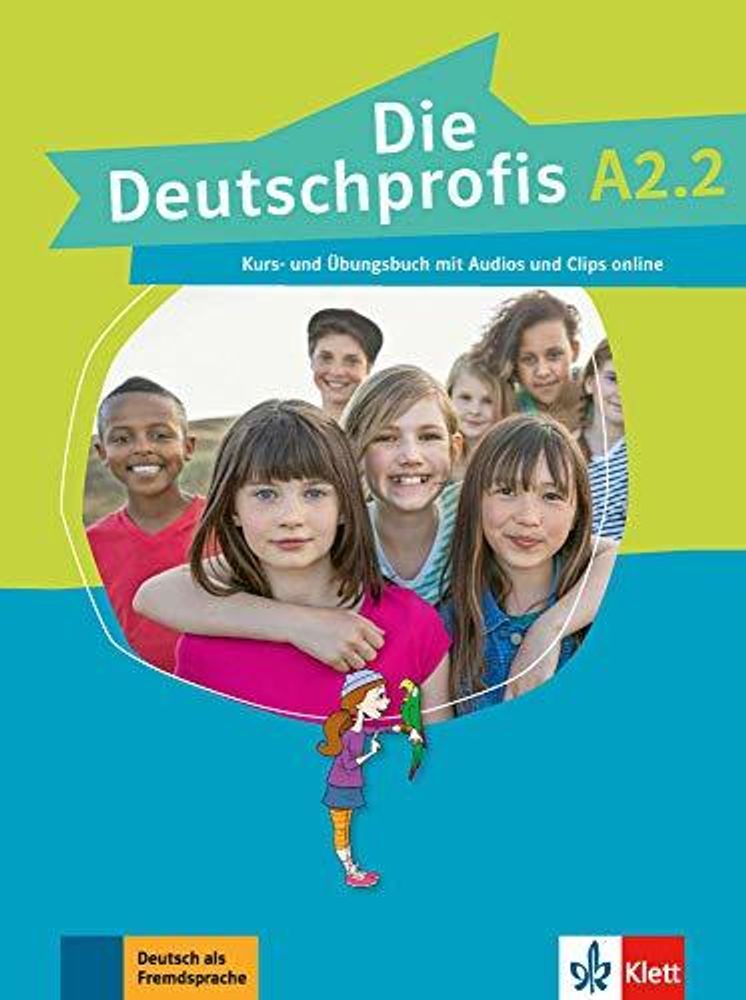 Deutschprofis, die A2.2, KB + Uebb + Audio+Clips online