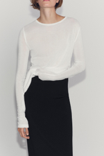 ФУТБОЛКА SUPIMA® С ДЛИННЫМИ РУКАВАМИ — ZARA
