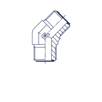 Соединение P45 ORFS 1.11/16