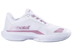 Женские теннисные кроссовки Babolat Jet Tere 2 All Court - white/gold pink