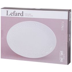 БЛЮДО ОВАЛЬНОЕ LEFARD "FLORAL" 35*25,5*3 СМ (КОР=12ШТ.)