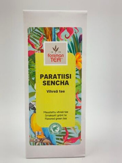 Зеленый чай FORSMAN TEA PARATIISI SENCHA с фруктами 60 г (из Финляндии)