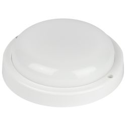 Светильник ЖКХ светодиодный ЭРА SPB-201-4-65K-012 12Вт 6500К IP65 D155 круг дежурный режим СВЧ датчик | Светильники для ЖКХ IP65