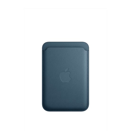 Чехол - бумажник Аpple iPhone FineWoven Wallet with MagSafe Pacific Blue ( Синий)