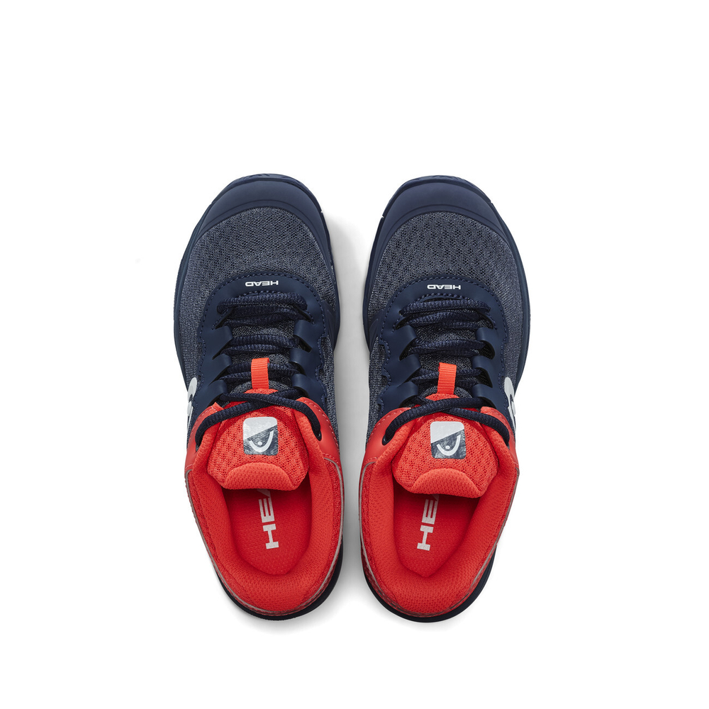 детские Кроссовки теннисные Head Sprint 3.0 Junior - midnight navy/neon red