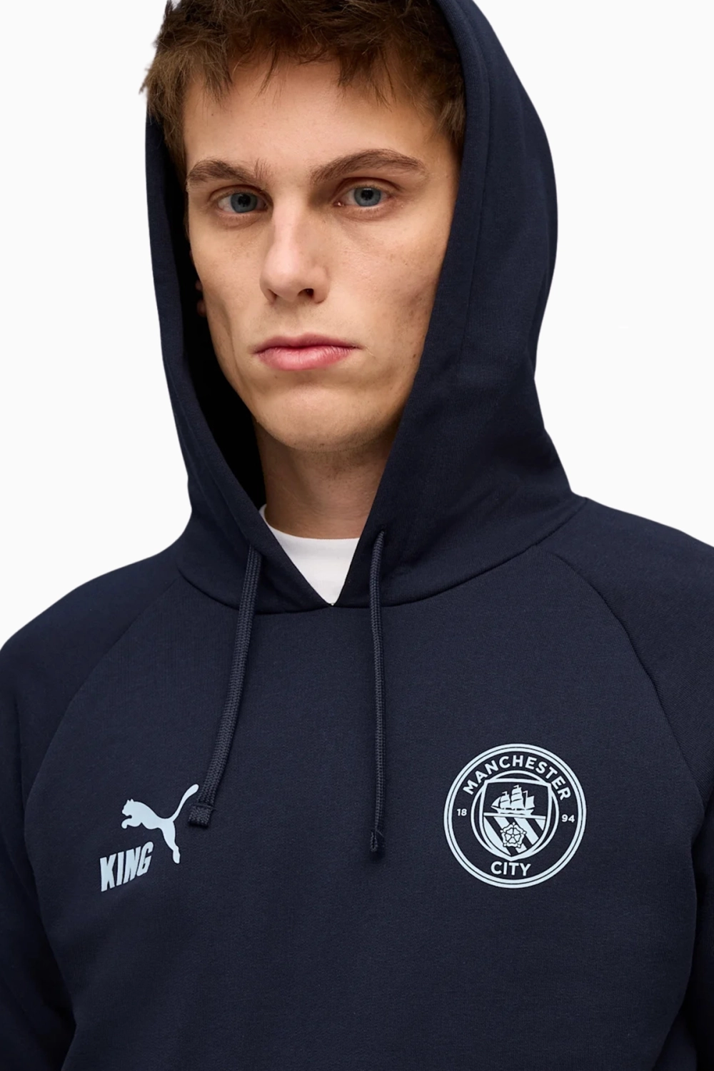 Кофта Puma Manchester City 25/26 KING - темно-синий