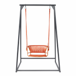 Качели плетеные Scab Design Lisa Swing, терракотовый, оранжевый