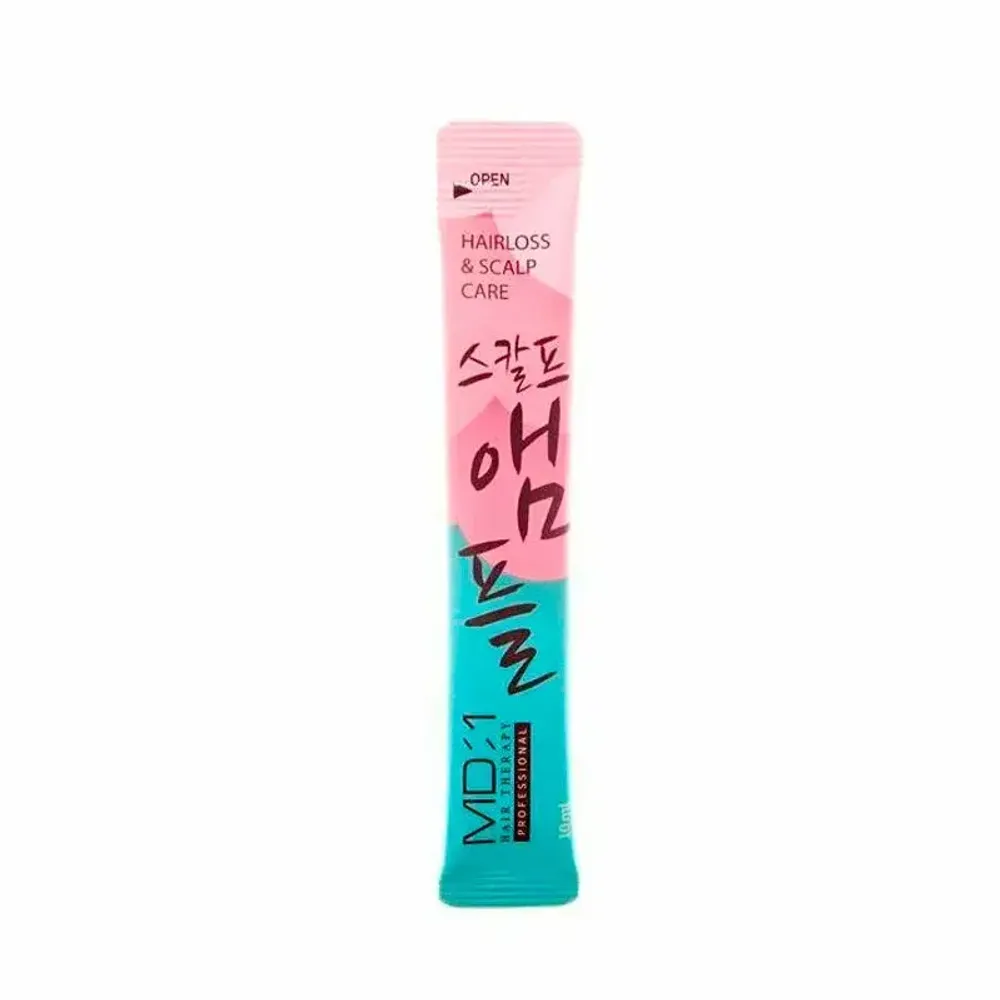 Маска-филлер для укрепления волос MD:1 ntensive Peptide Complex Scalp Ampoule 10 мл.