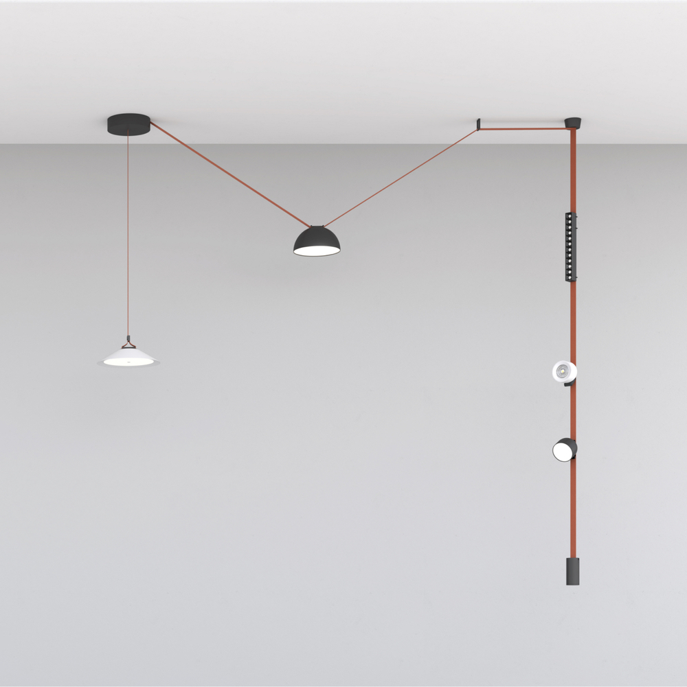 Трековый светильник Denkirs Belty Flow DK5560-BK