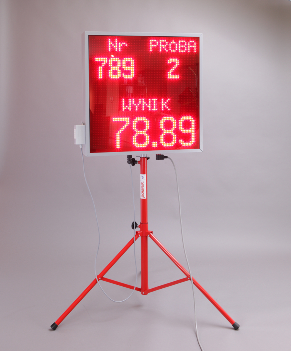 Таблица wynikow LED одностронная, описание PL Polanik TG16-64x64-1