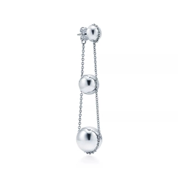 Серьги из серебра 925, Tiffany 💠 тройные капли 💦В наличии