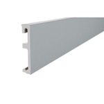 Плинтус SALAG ALPHA Grey 60 мм