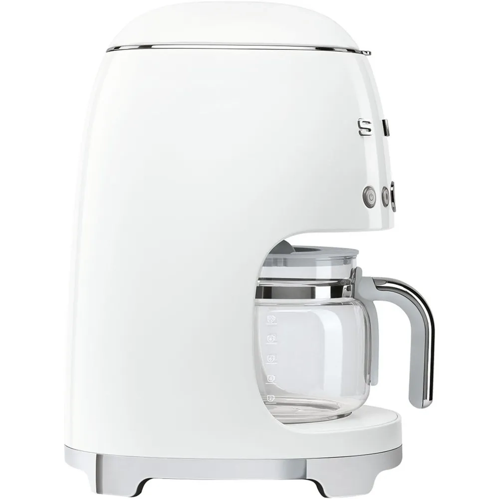 Кофеварка капельная Smeg DCF02WHEU белая