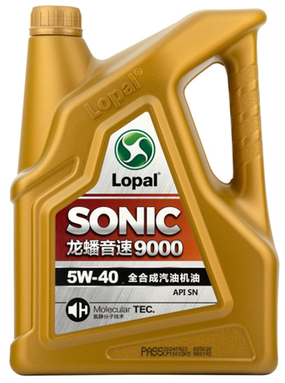 Масло LOPAL SONIC 9000 5W40 SN (4л) синтетика