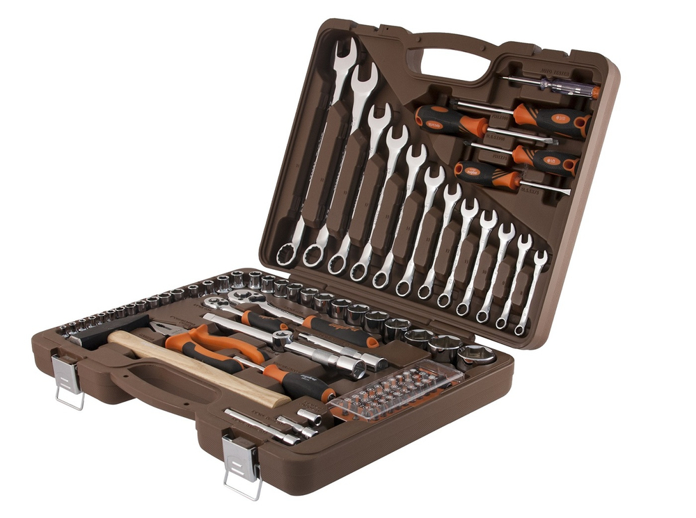 OMT88S Набор инструмента универсальный 1/4", 1/2"DR, 88 предметов