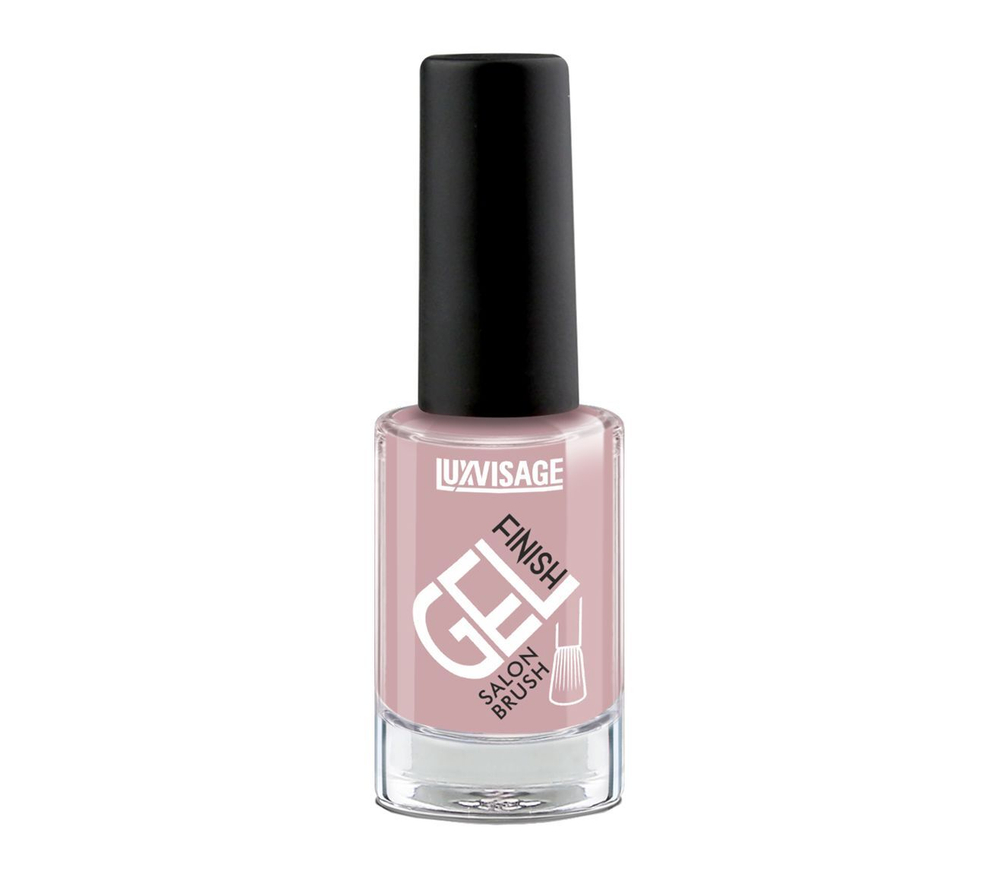 LuxVisage ЛАК для ногтей GEL finish тон 33 РАЙСКАЯ РОЗА 9мл
