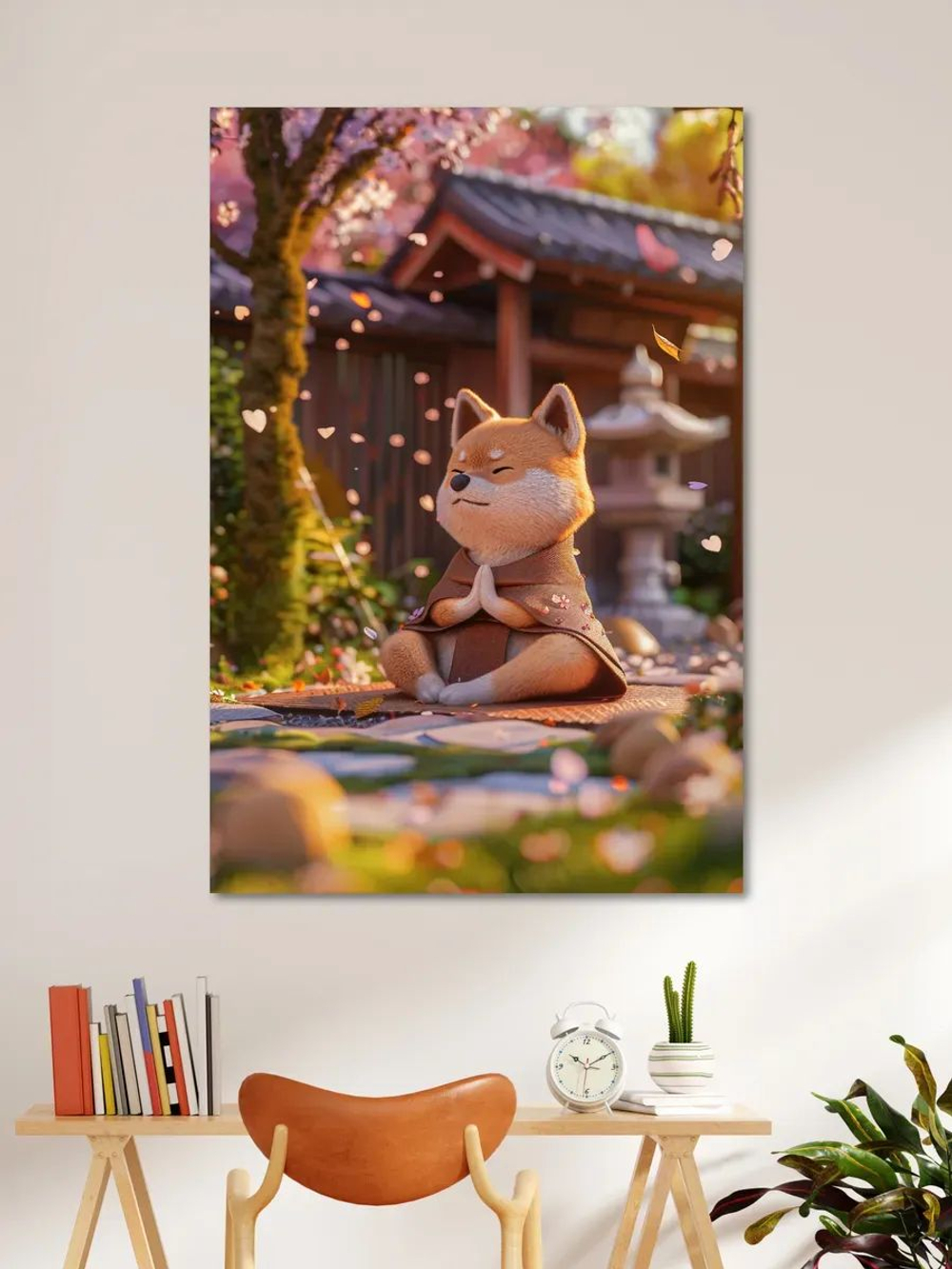 Картина на стену "Монах" 30х40см 1шт.