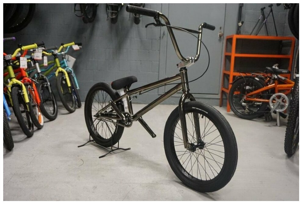 Велосипед BMX TechTeam Millennium (2020) black chrome 20.5" (требует финальной сборки)