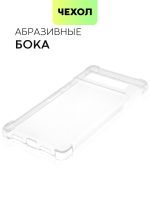 Чехол BROSCORP для Google Pixel 6 Pro оптом (арт. PIXEL-6PRO-HARD-TPU-TRANSPARENT)