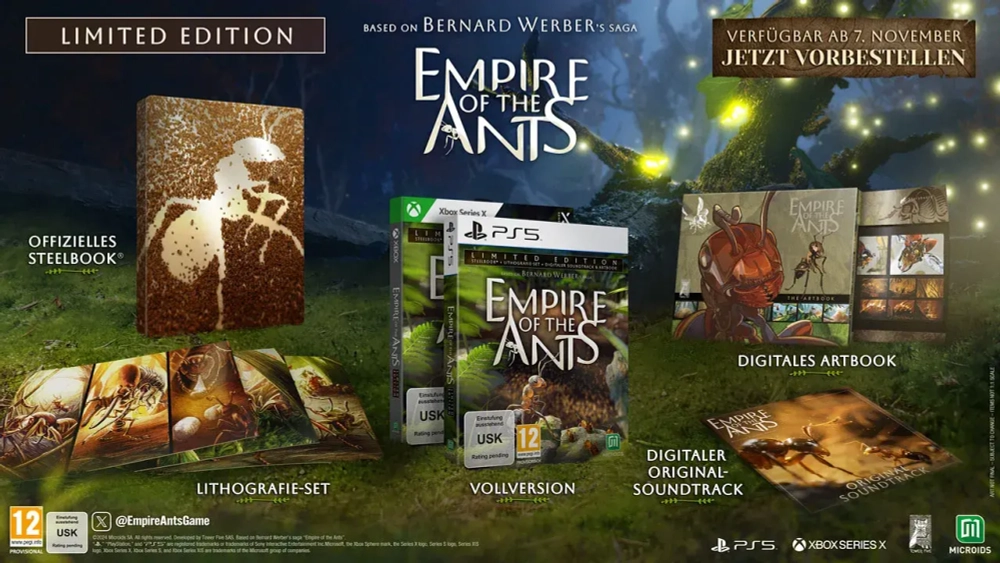 Empire of the Ants Limited Edition Steelbook (диск для Xbox Series X, интерфейс и субтитры на русском языке)