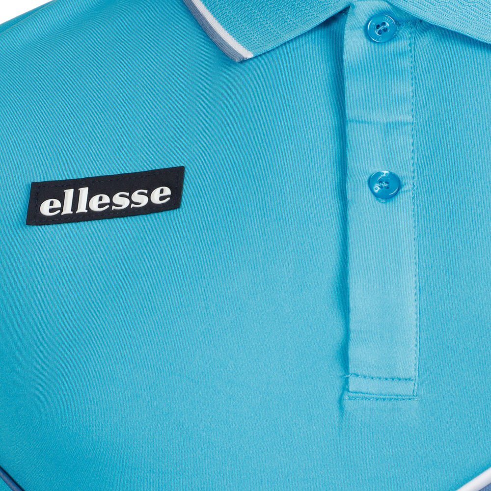 Мужское теннисное поло Ellesse Tolbiac Polo Men - Turquoise