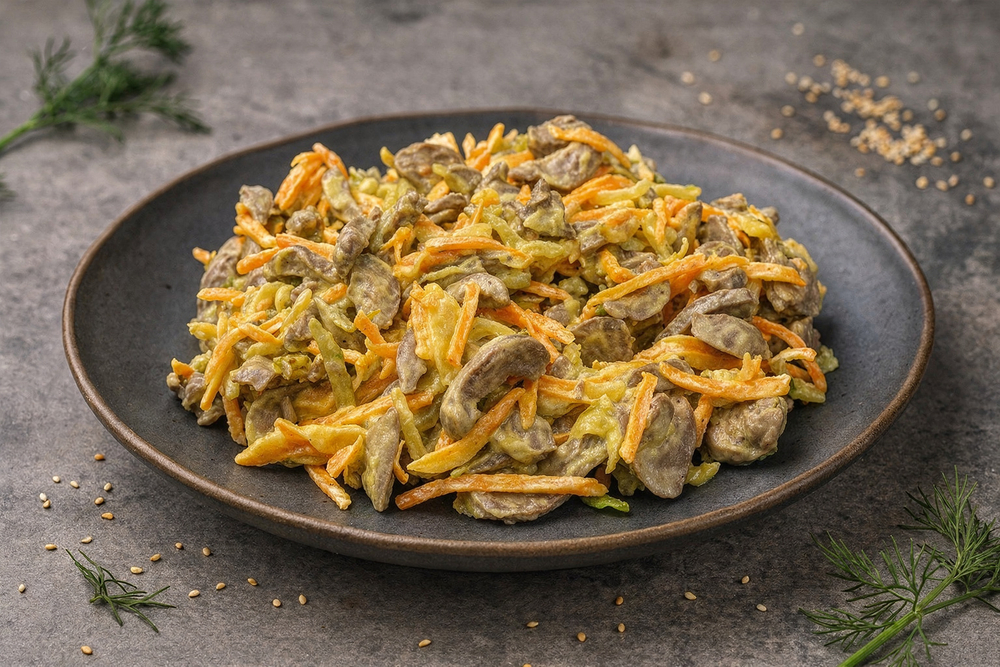 "С куриными сердечками"
