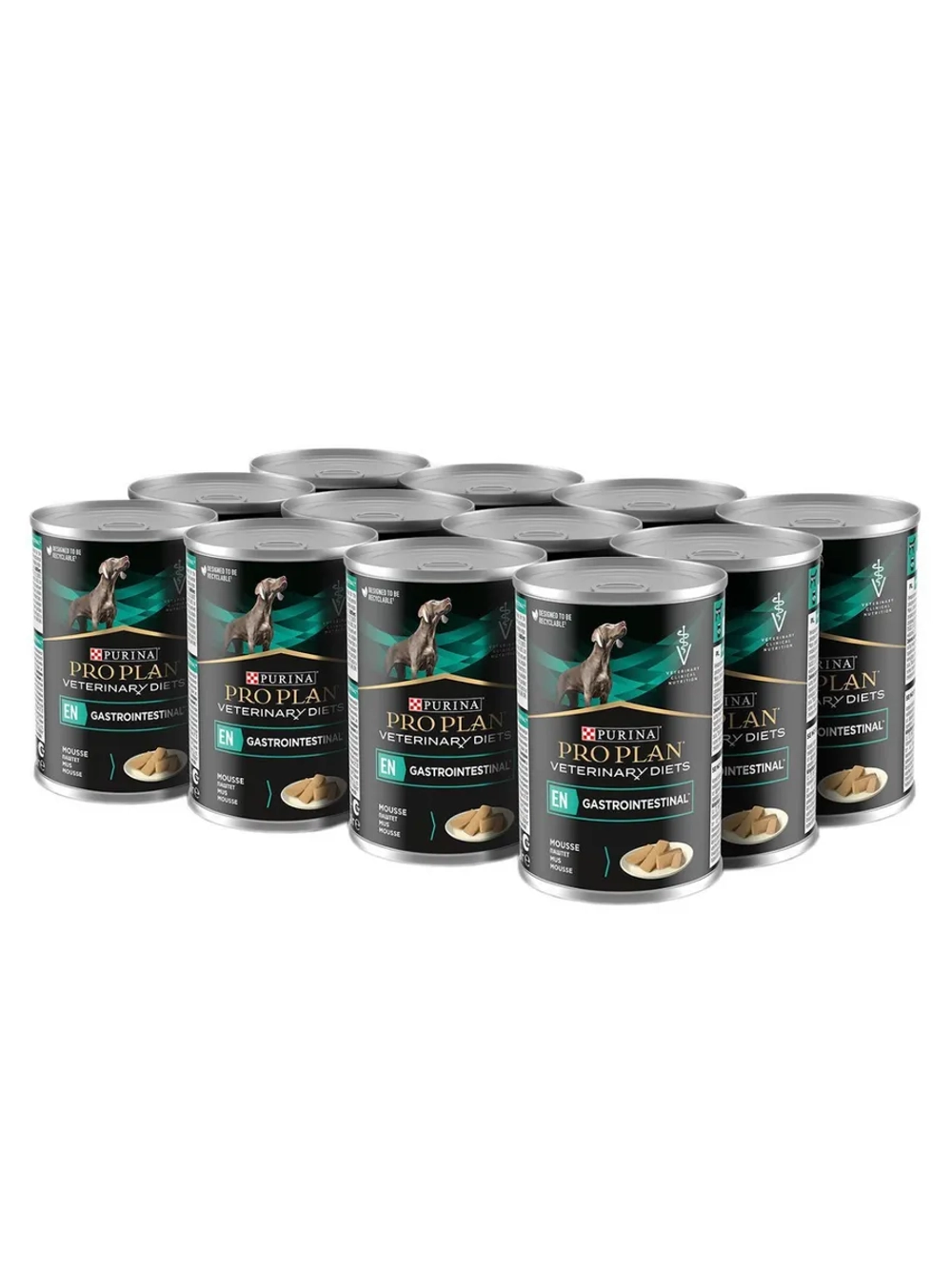  PRO PLAN Veterinary Diets EN Gastrointestinal (Про План Гастроинтестинал) корм для собак при расстройствах пищеварения 12ши по400г