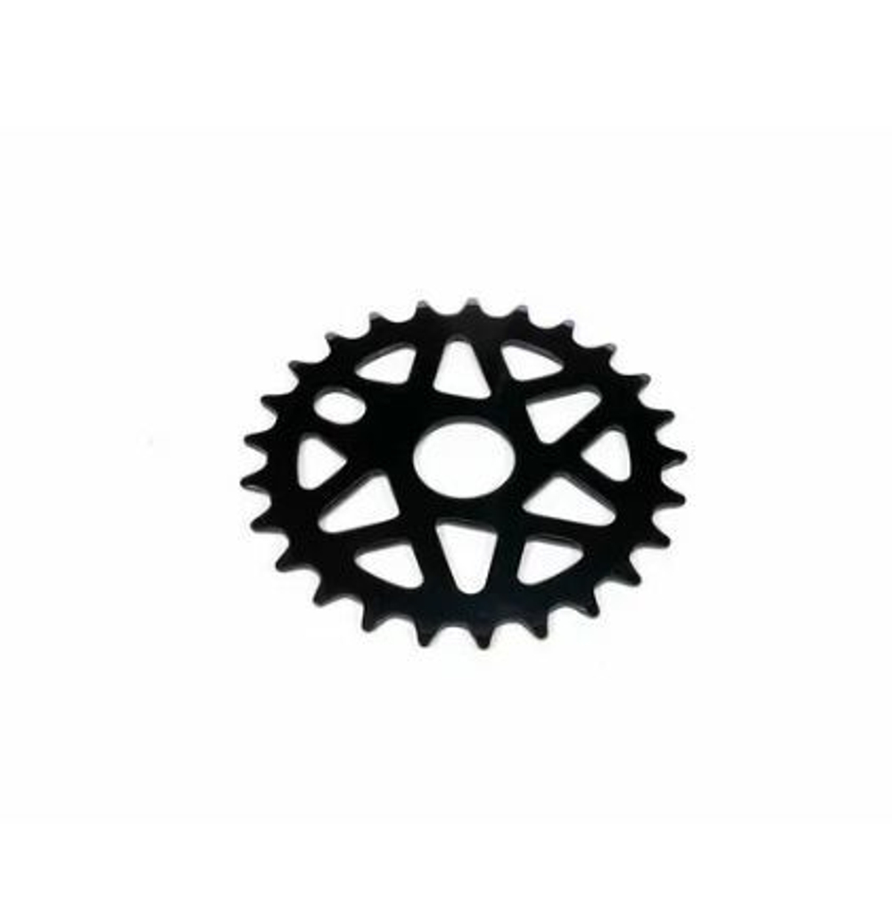 Звезда передняя TRIX BMX, 25 зубов ,1/2 х 1/8" , черная