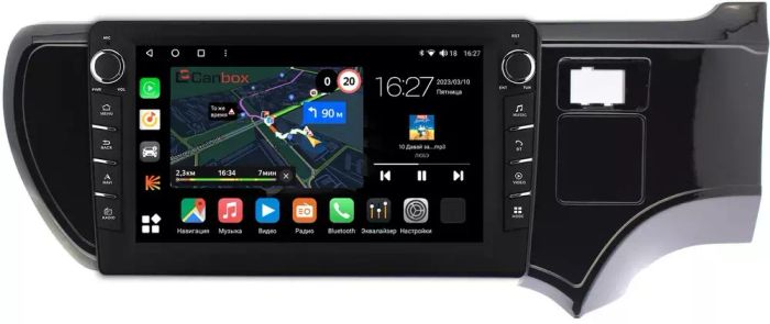 Магнитола для Toyota Aqua 2011-2021 - Canbox 9205 Android 10, Быстрая, CarPlay, 4G SIM-слот