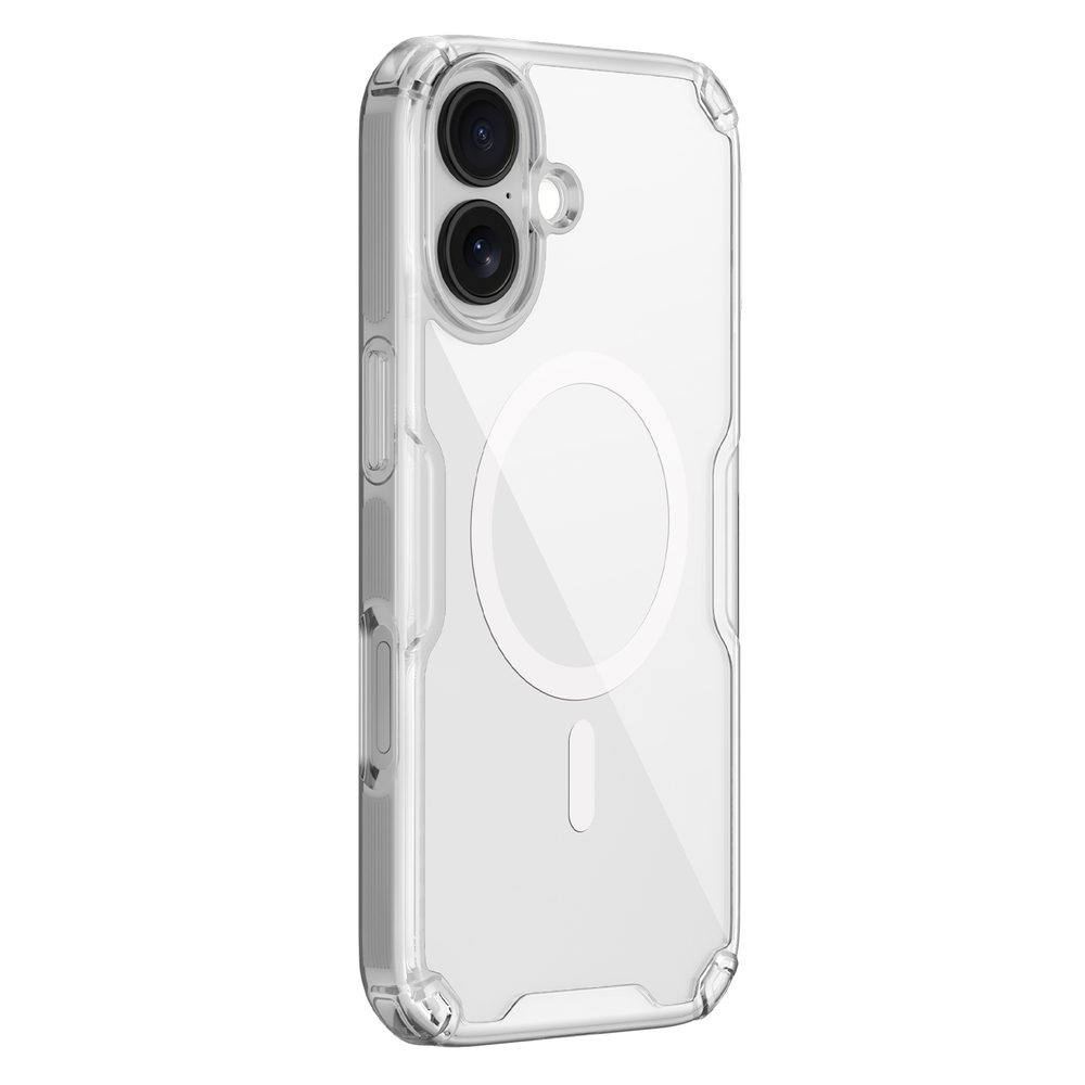 Прозрачный усиленный чехол от Nillkin с MagSafe для iPhone 17, серия Nature TPU Pro Magnetic Case