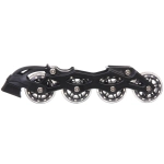 Коньки раздвижные, ледовые с роликовым блоком Sportage FIT101 Dual (размер 34-38)