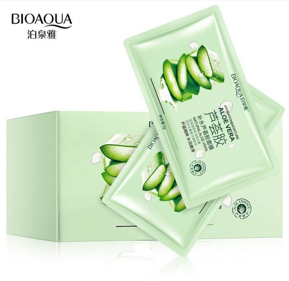 Маска для лица BioAqua Алоэ Вера Увлажняющая Hydration Moisture 2 г