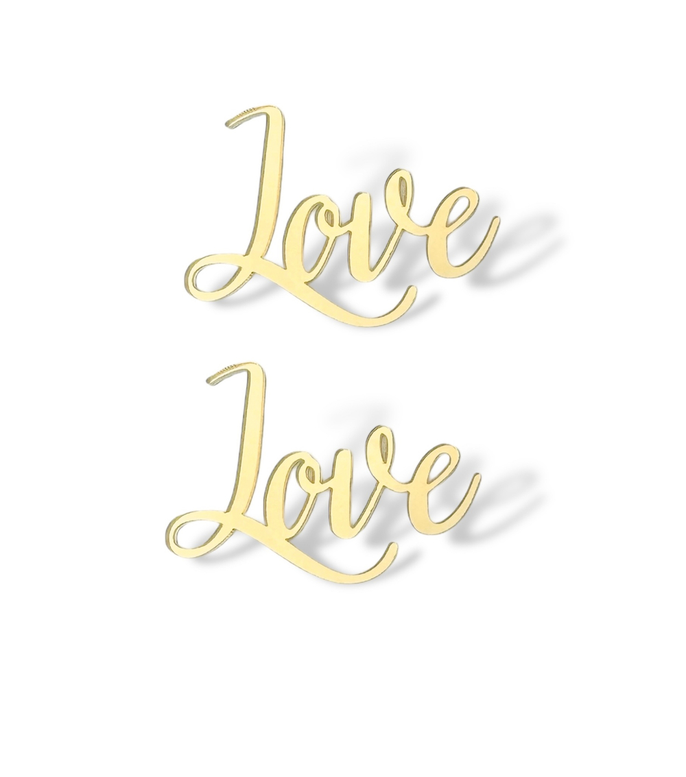 Топпер Мини надпись  "Love" акрил (2шт в упак)