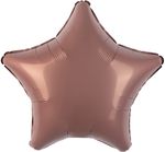 Шар (19''/48 см) Звезда, Мокко, 1 шт.