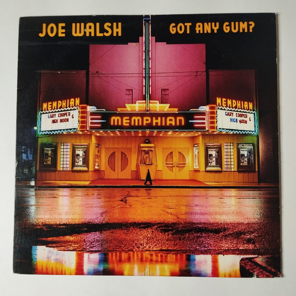 Винтажная виниловая пластинка LP Joe Walsh Got Any Gum (USA 1987)