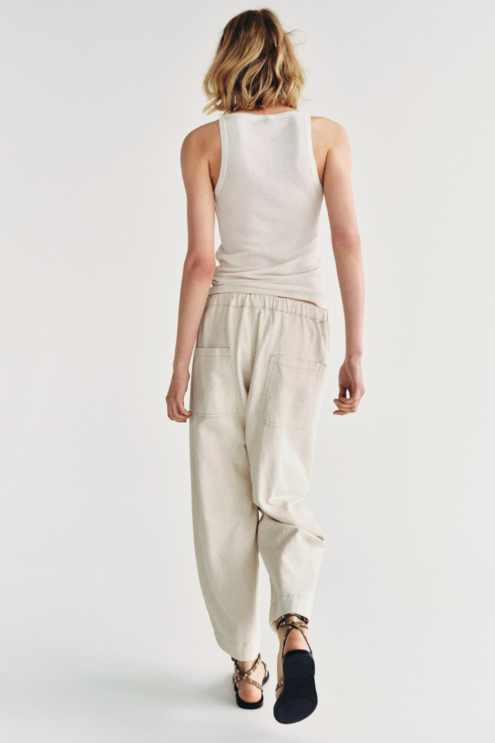БРЮКИ BARREL — ZW COLLECTION — ZARA