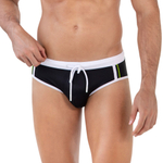 Черные стильные мужские плавки Serene Swimsuit Brief (Размер: L) (Цвет: черный)