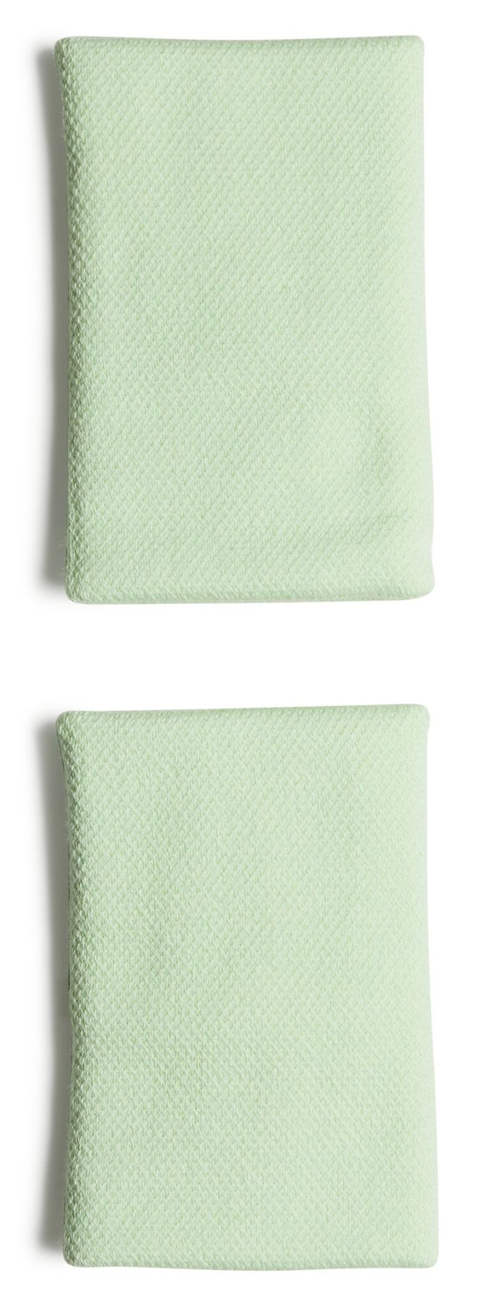 Напульсник теннисный Adidas Tennis Wristband L (OSFM) - semi green spark/black